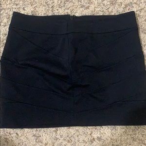 Express black mini skirt size 4
